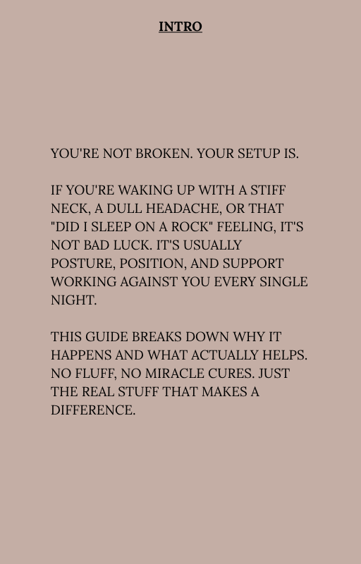 Guide To Better Sleep